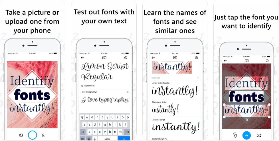 Fonts app