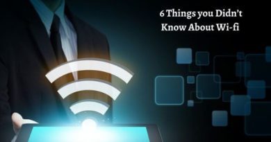 Things you should know about wifi