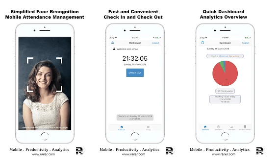 Railer Face Recognition App