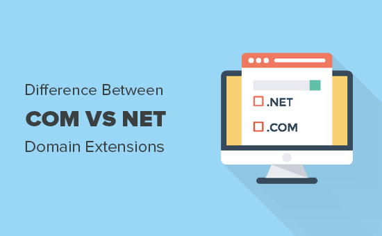 Difference between .com and .net domain extension