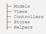 app folder structure