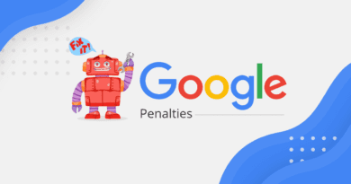 Types of google penalties