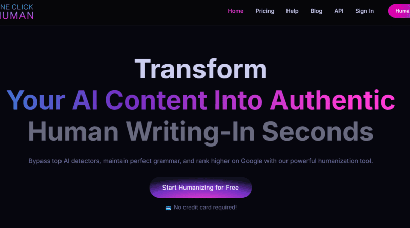 oneclickhuman ai