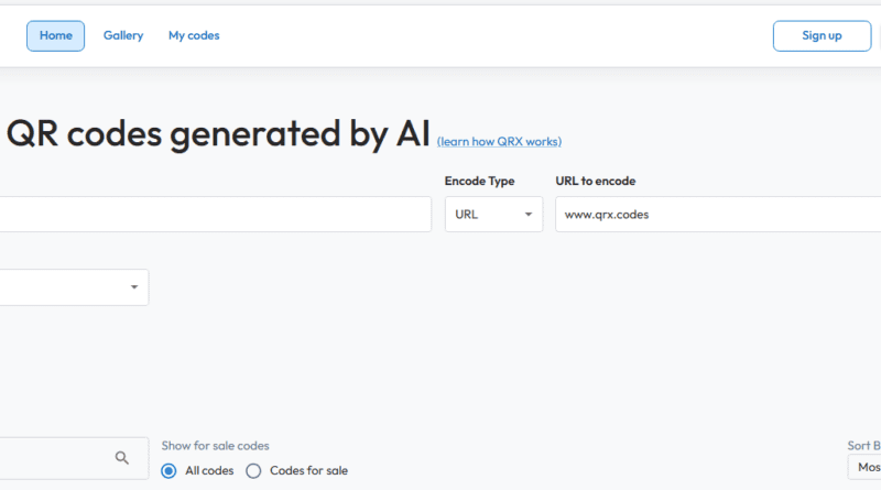 qrx codes ai