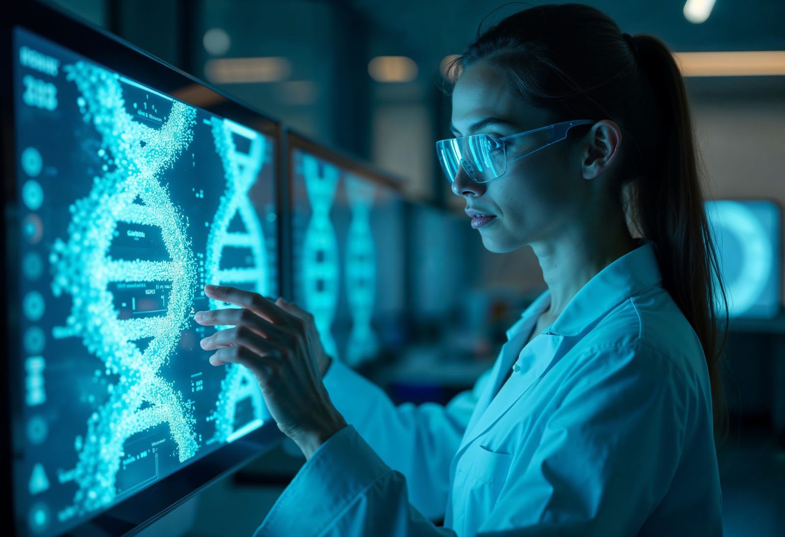 Drug discovery using quantum AI and molecular simulation