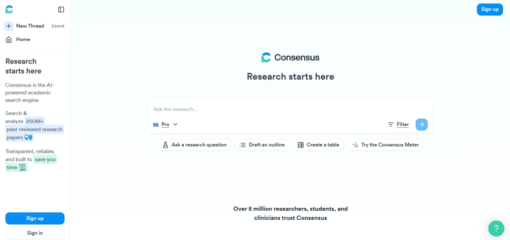 consensus ai