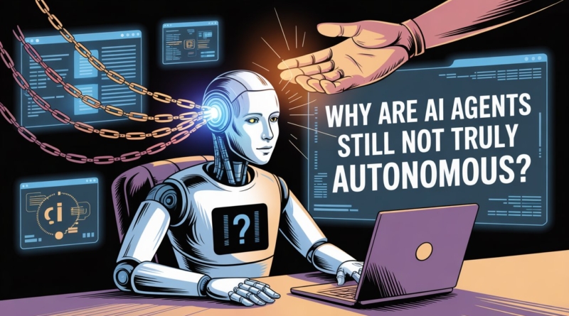 Why are AI agents still not truly autonomous