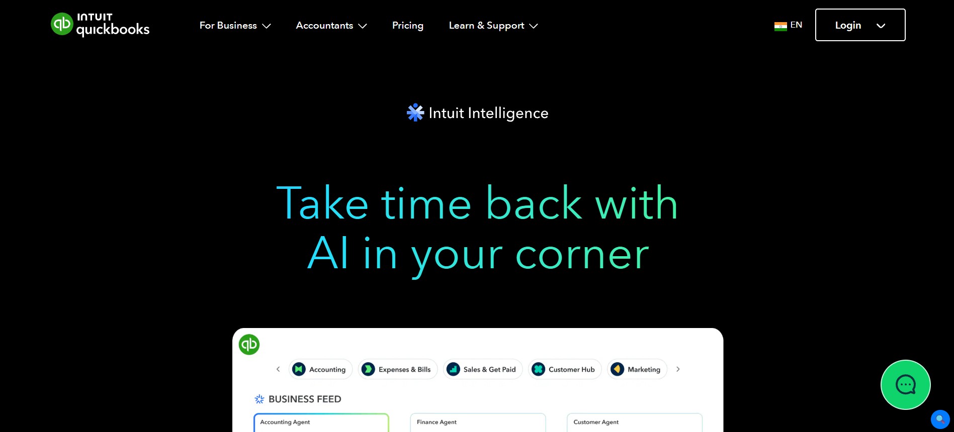 QuickBooks with AI Features