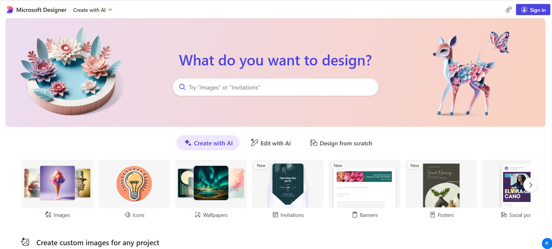 microsoft designer