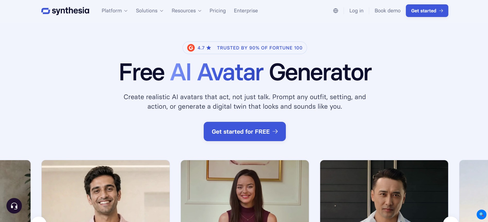 synthensia avatar generator